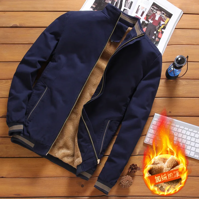 GuyaWax 2021Autumn Mens Jackets Casual Male Outwear Fleece Thick Warm Windbreaker Jacket Mens Military Baseball Coats Clothing
GuyaWax 2021Autumn Mens Jackets Casual Male Outwear Fleece Thick Warm Windbreaker Jacket Mens Military Baseball Coats Clothing