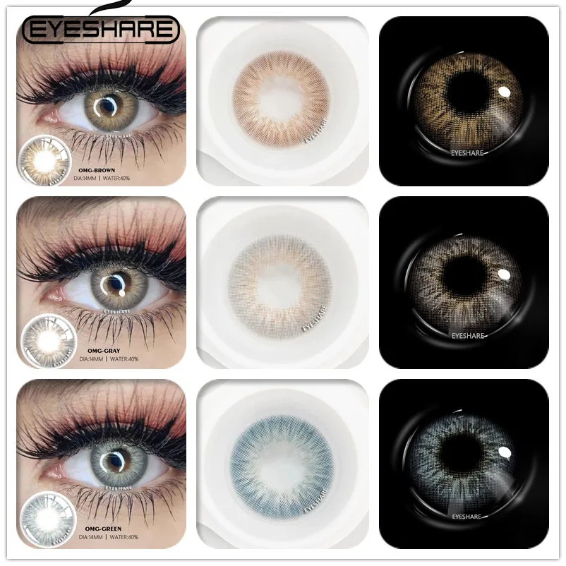 Цветные контактные линзы EYESHARE для глаз, 2 шт., мягкие линзы естественного цвета, серая, синяя линза ed, контактные линзы, линзы для красоты и ма...
Цветные контактные линзы EYESHARE для глаз, 2 шт., мягкие линзы естественного цвета, серая, синяя линза ed, контактные линзы, линзы для красоты и ма...