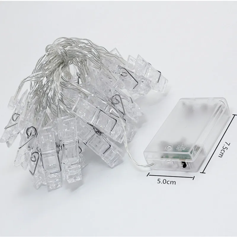 LED Card Photo Clip Holder String lights Fairy Garland lamp For Christmas New Year Wedding Party Decoration Battery holiday lamp
LED Card Photo Clip Holder String lights Fairy Garland lamp For Christmas New Year Wedding Party Decoration Battery holiday lamp