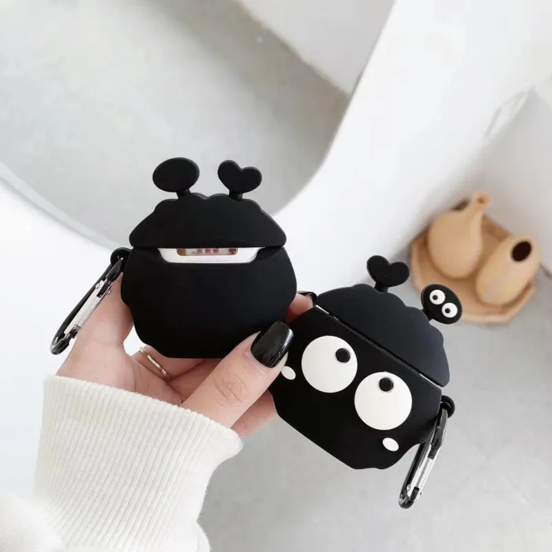 3D Black Briquettes Silicone Headset Case For AirPods 2/1 Bluetooth Earphone Case For AirPods Pro 3 Protect Cover Cartoon Cute
3D Black Briquettes Silicone Headset Case For AirPods 2/1 Bluetooth Earphone Case For AirPods Pro 3 Protect Cover Cartoon Cute