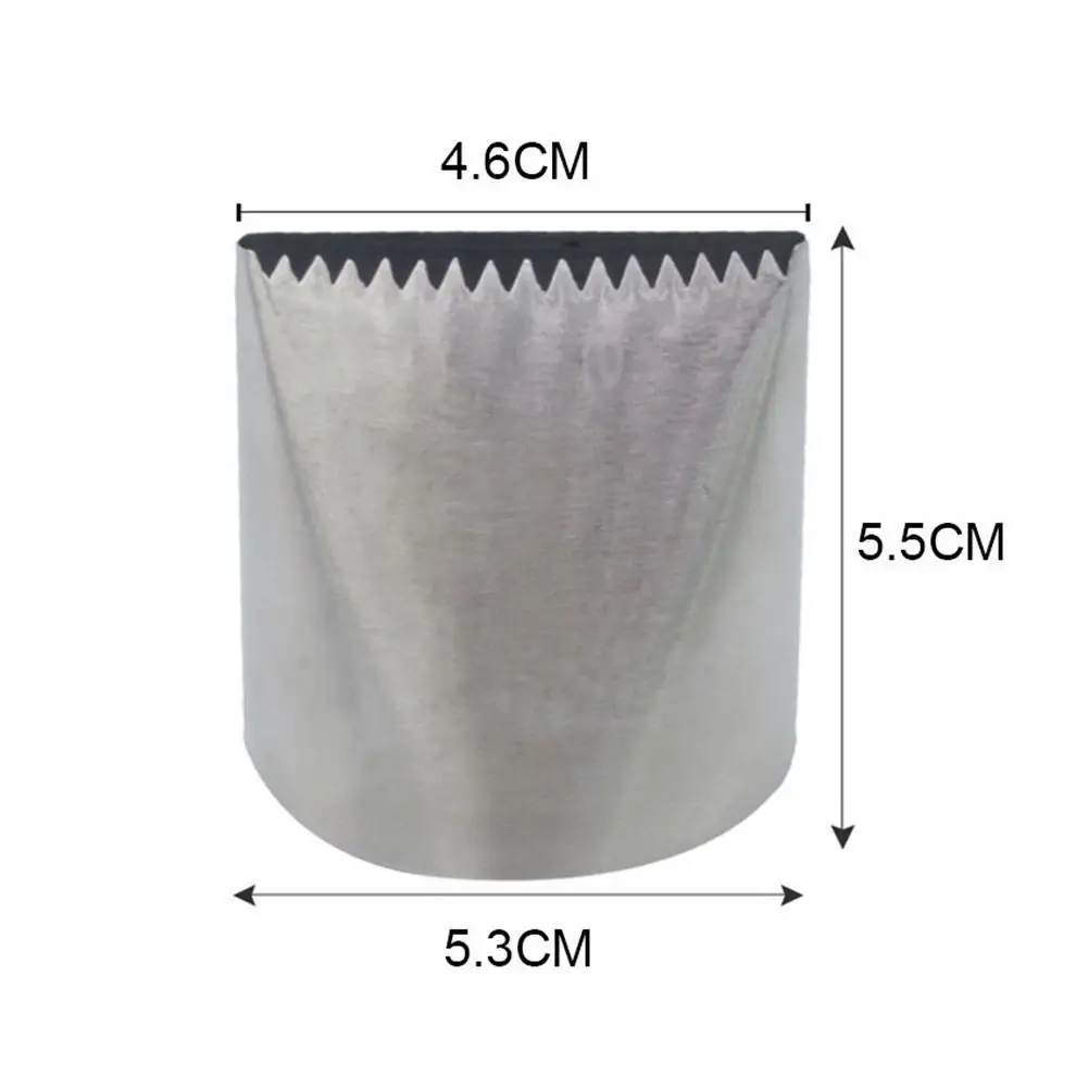 1pcs Extra Large Steel Nozzle Icing Piping Nozzles Tools Fondant Pastry Decorating Baking Cake Cream Tip Accessories K2Z3
1pcs Extra Large Steel Nozzle Icing Piping Nozzles Tools Fondant Pastry Decorating Baking Cake Cream Tip Accessories K2Z3