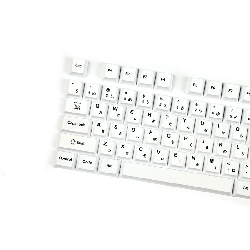 PBT 135 Keys Cherry Profile DYE-Sub Japanese Keycap Minimalist White Theme Suitable for MX Cherry Mechanical Keyboard
PBT 135 Keys Cherry Profile DYE-Sub Japanese Keycap Minimalist White Theme Suitable for MX Cherry Mechanical Keyboard