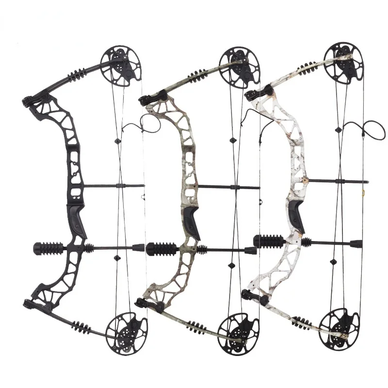 

1 Set Archery 35-70 lbs Compound Bow IBO 329 fps Fishing Shooting Ourdoor Hunting Bow 16-30inch Draw Length Sports Bow And Arrow