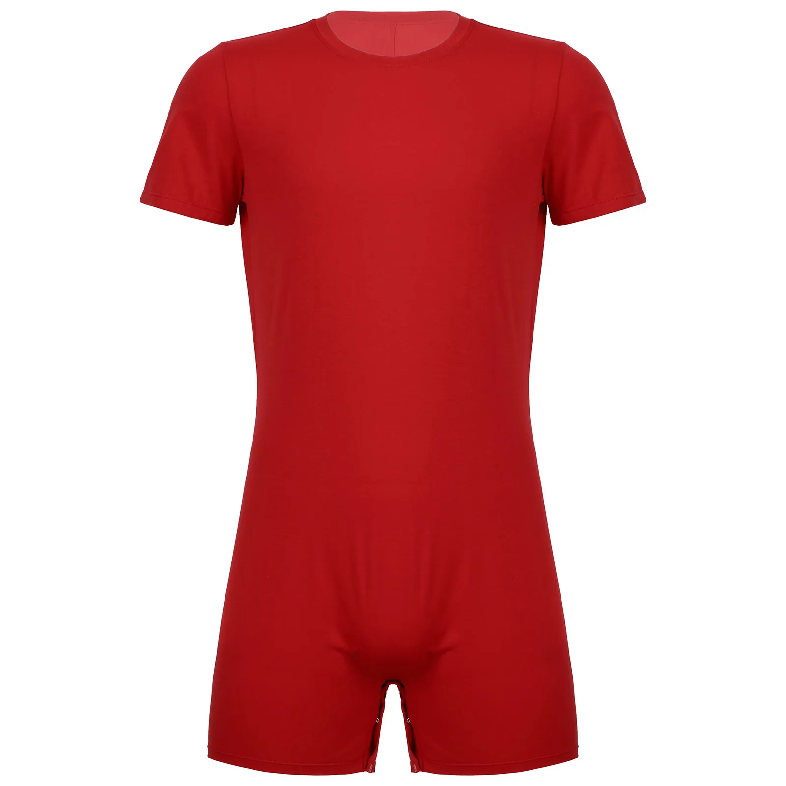 Mens Lingerie Rompers Round Neck Jumpsuit Summer Sportswear Exercise Running Casual Invisible Zipper Leotard Bodysuit
Mens Lingerie Rompers Round Neck Jumpsuit Summer Sportswear Exercise Running Casual Invisible Zipper Leotard Bodysuit