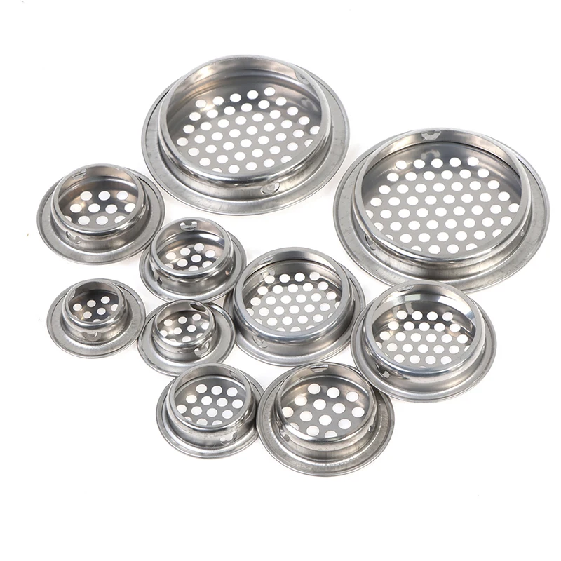 10pcs Round Cabinet Air Duct Vent Dia.19mm-53mm Steel Louver Mesh Hole Plug Decoration Cover Wardrobe Grille Ventilation Systems
10pcs Round Cabinet Air Duct Vent Dia.19mm-53mm Steel Louver Mesh Hole Plug Decoration Cover Wardrobe Grille Ventilation Systems