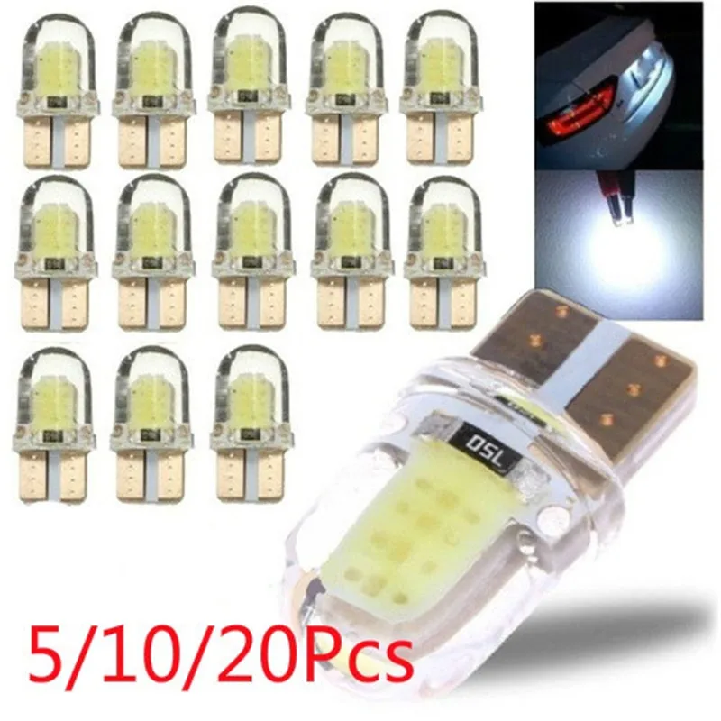 LED W5W T10 194 168 Car Light COB Glass 6000K White Auto Automobiles License Plate Lamp Dome Read DRL Bulb Style 12V Accessories
LED W5W T10 194 168 Car Light COB Glass 6000K White Auto Automobiles License Plate Lamp Dome Read DRL Bulb Style 12V Accessories