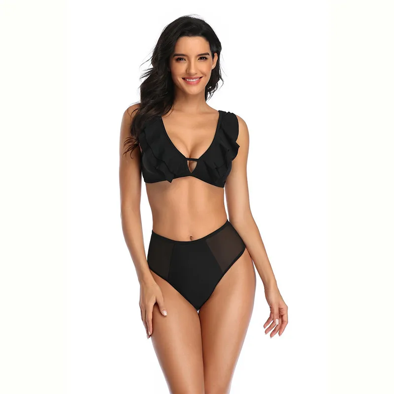 2021 Women Swiming Suit Sexy Two Piece Push Up Swimwear Women Ruffle Adjustable Shoulder Swimsuit Bodysuit Bathing Suit Swimwear
2021 Women Swiming Suit Sexy Two Piece Push Up Swimwear Women Ruffle Adjustable Shoulder Swimsuit Bodysuit Bathing Suit Swimwear