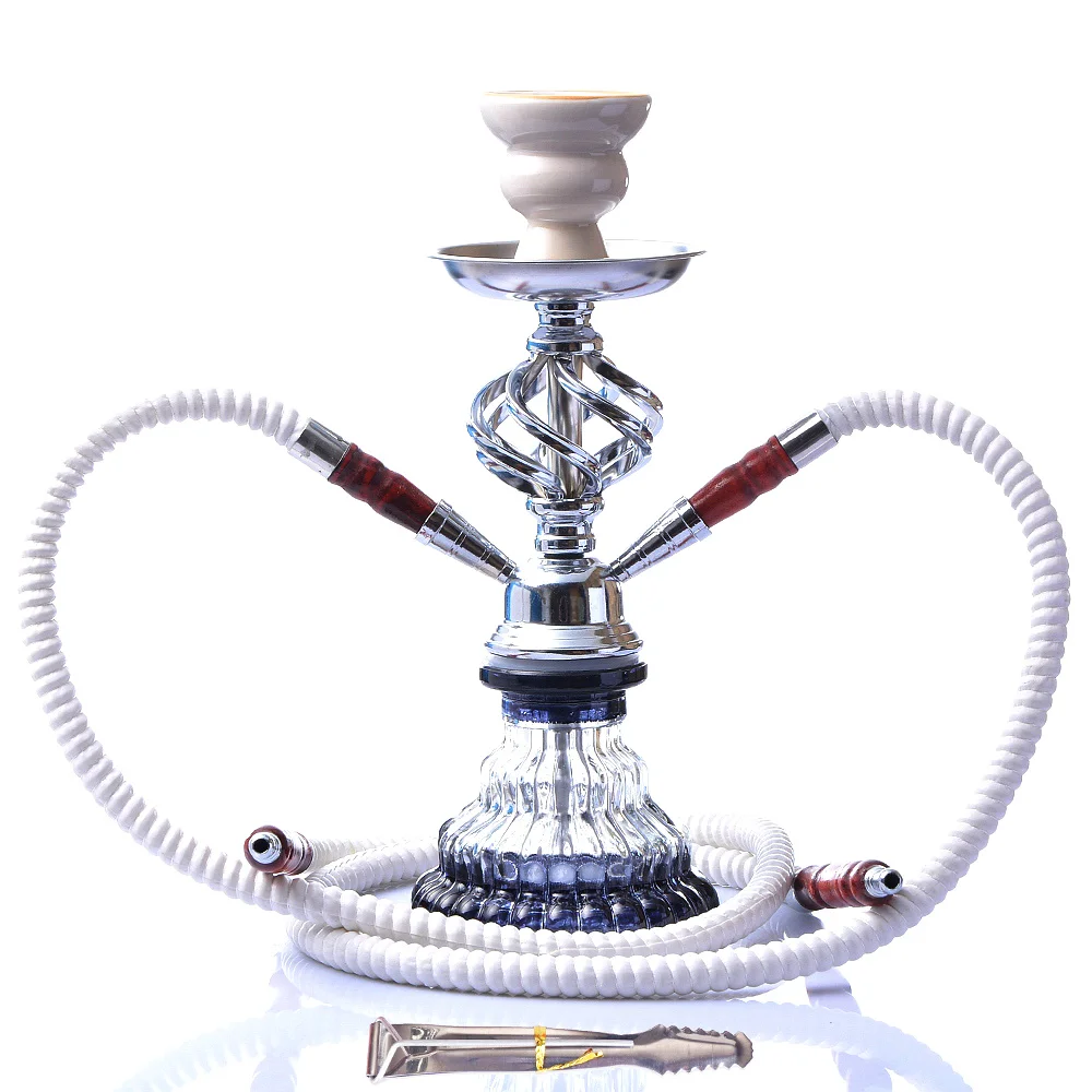 Outdoor Hookah Set Travel Double-Hose Glass Shisha Pipe with Creamic Bowl Metal Charcoal Tongs Narguile Accessories Gift for Men
Outdoor Hookah Set Travel Double-Hose Glass Shisha Pipe with Creamic Bowl Metal Charcoal Tongs Narguile Accessories Gift for Men