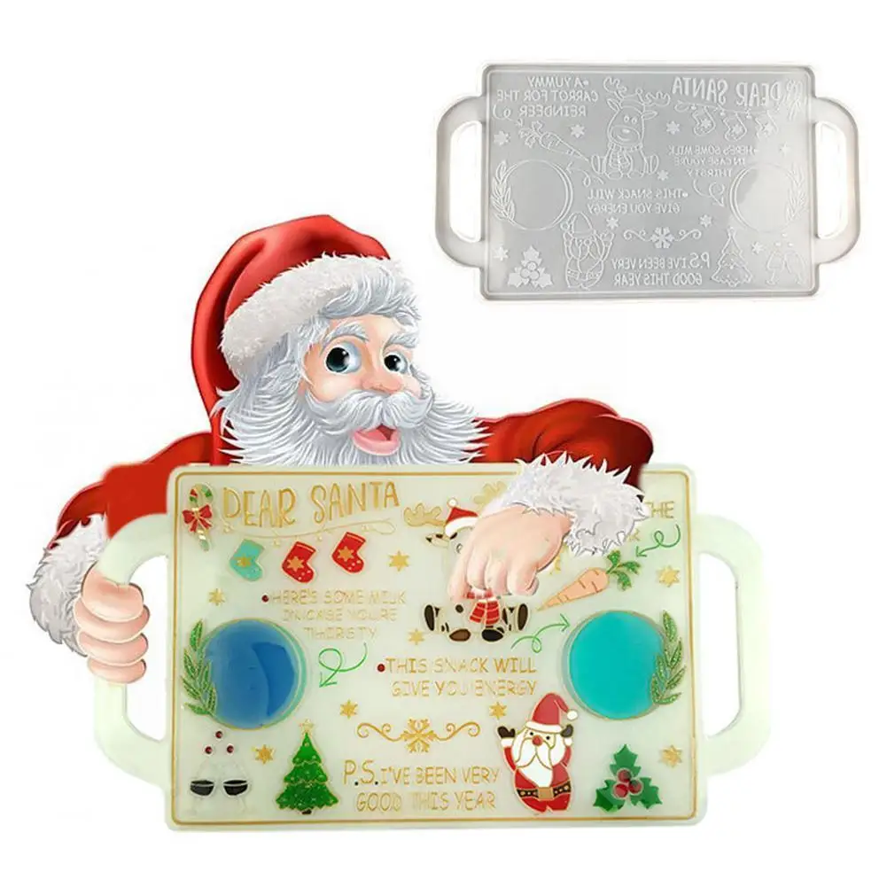 Поднос для рождественских украшений из эпоксидной смолы, силиконовый Подарочный поднос «сделай сам» для хранения чая, форма для чашки, Рожд...
Поднос для рождественских украшений из эпоксидной смолы, силиконовый Подарочный поднос «сделай сам» для хранения чая, форма для чашки, Рожд...