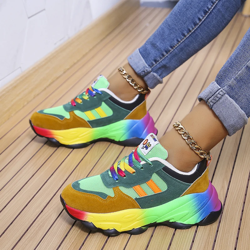 Women Sneakers Summer Outdoor Sports Shoes Multicolor Leisure Comfortable Frenulum Plus Size 43 Spring Hot Sale Running Footwear
Women Sneakers Summer Outdoor Sports Shoes Multicolor Leisure Comfortable Frenulum Plus Size 43 Spring Hot Sale Running Footwear