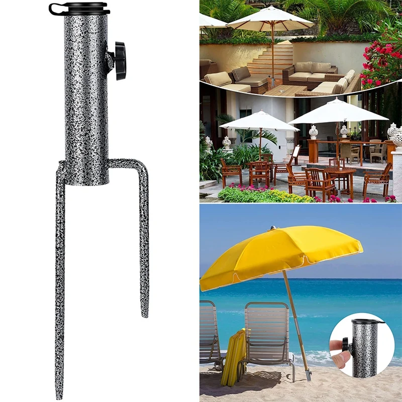 Patio Umbrella Steel Anchor Stand Beach Umbrella Metal Base Ground Grass Auger Holder Screw Stand
Patio Umbrella Steel Anchor Stand Beach Umbrella Metal Base Ground Grass Auger Holder Screw Stand