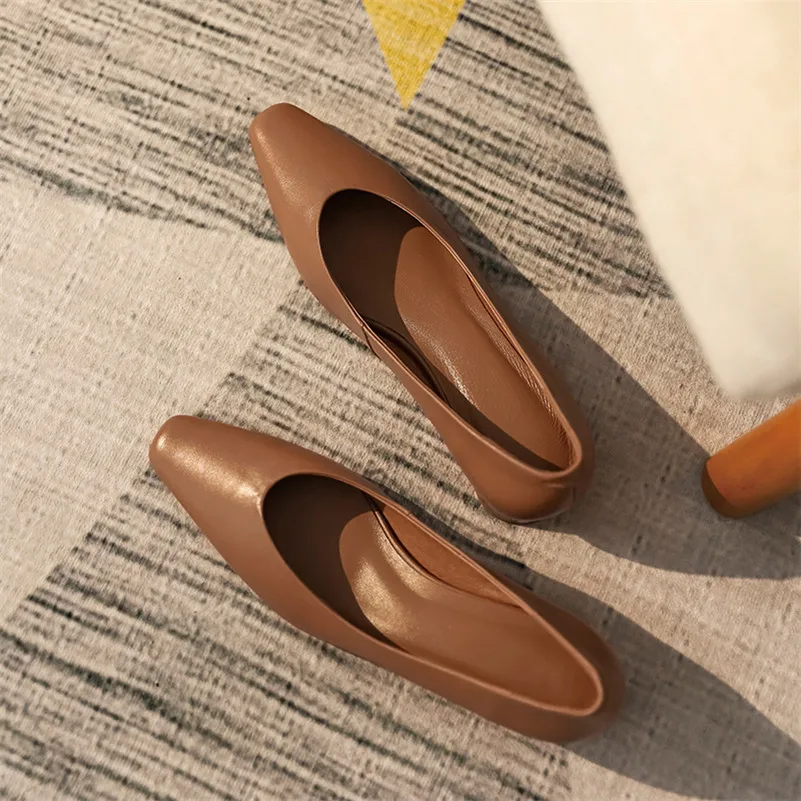 Meotina Women Square Toe Pumps Genuine Leather Mid Heel Glove Shoes Shallow Dress Shoes Female Chunky Heels Footwear Apricot 43
Meotina Women Square Toe Pumps Genuine Leather Mid Heel Glove Shoes Shallow Dress Shoes Female Chunky Heels Footwear Apricot 43