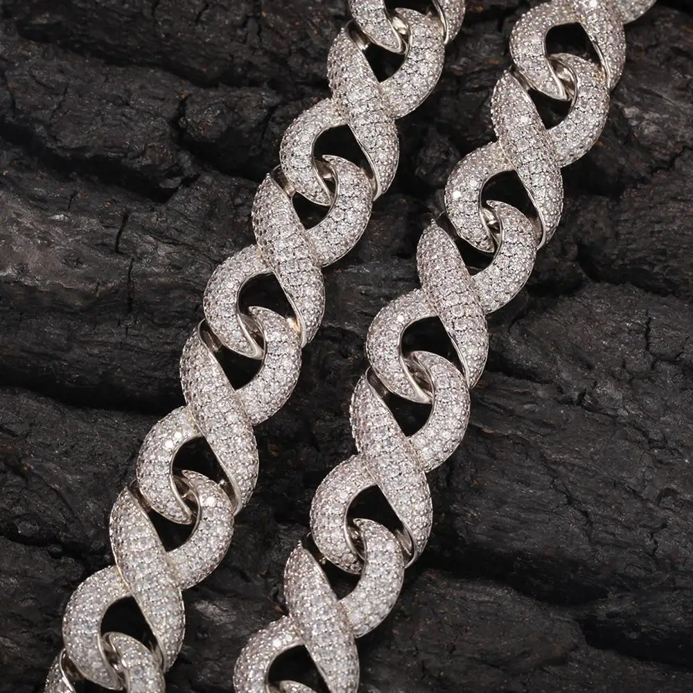 Hip Hop Zircon Infinite Necklace Men And Women Trendy Clavicle Chain Design Sense Of Bungee Big Gold Chain Jewelry For Women Men
Hip Hop Zircon Infinite Necklace Men And Women Trendy Clavicle Chain Design Sense Of Bungee Big Gold Chain Jewelry For Women Men