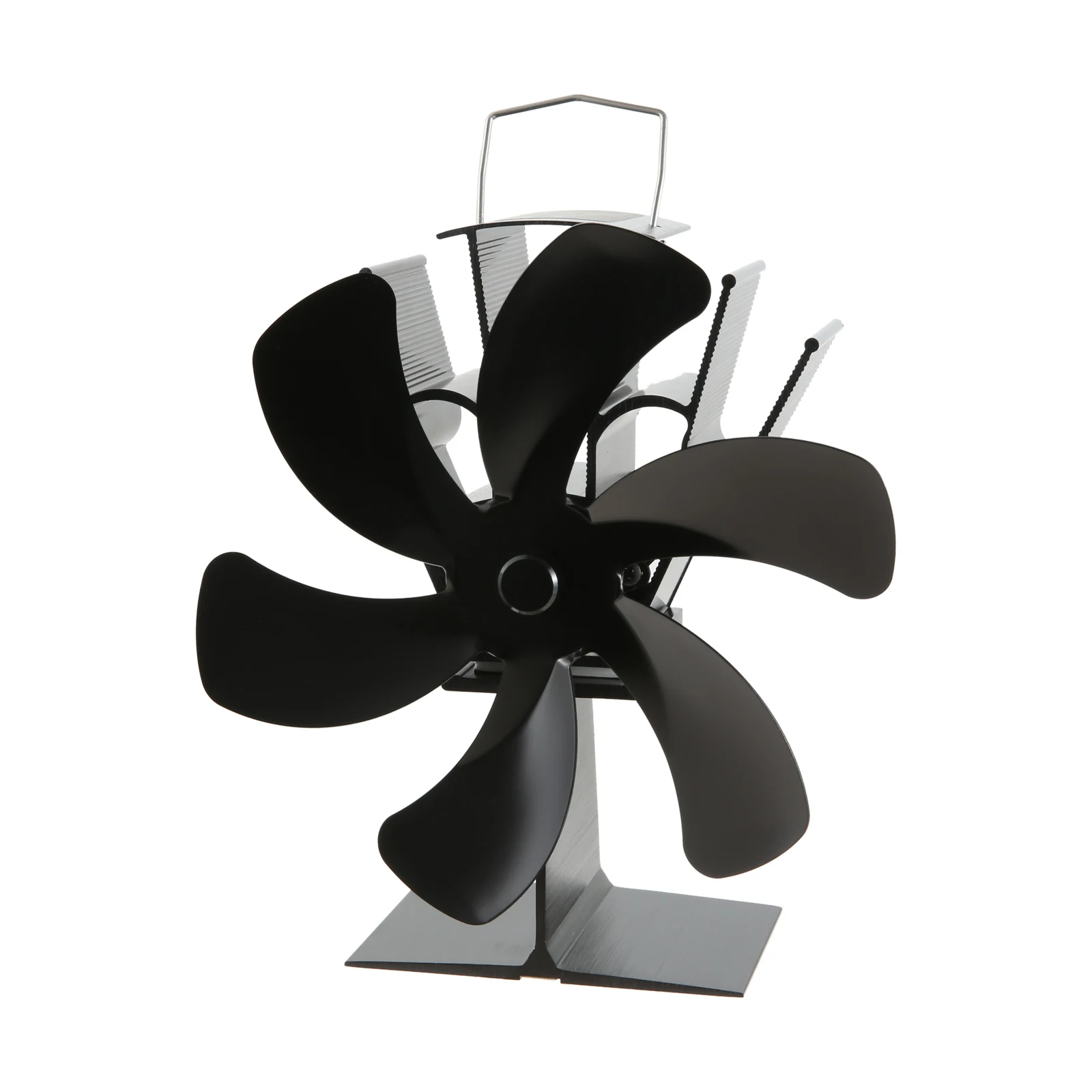 Heat Powered Stove Fan 6-Blades Fireplace Fan for Wood/Log Burner/Fireplace Efficient Heat Distribution Fan with Thermometer
Heat Powered Stove Fan 6-Blades Fireplace Fan for Wood/Log Burner/Fireplace Efficient Heat Distribution Fan with Thermometer