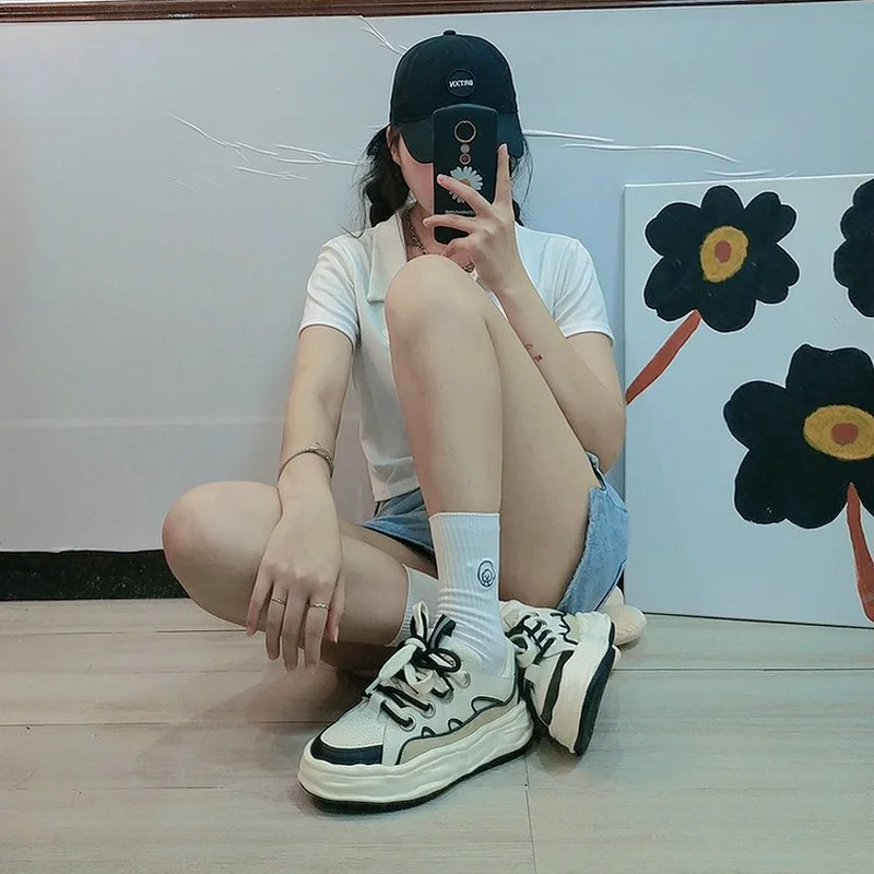Mr Co New Fashion Little White Shoes Female Street Shooting Daddy Thick-soled 2021 New Dissolving Shoes Sneakers
Mr Co New Fashion Little White Shoes Female Street Shooting Daddy Thick-soled 2021 New Dissolving Shoes Sneakers