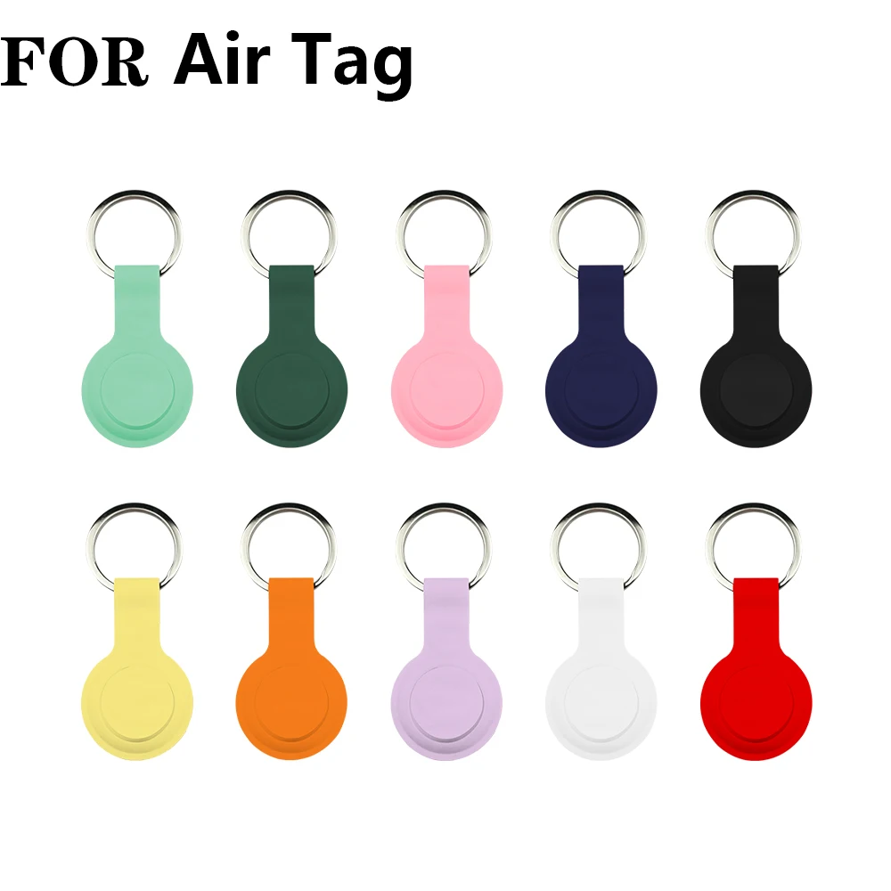 For AirTag Protective Case Key Ring Anti-lost Silicone Case For AirTags Locator Tracker Protection Cover
For AirTag Protective Case Key Ring Anti-lost Silicone Case For AirTags Locator Tracker Protection Cover