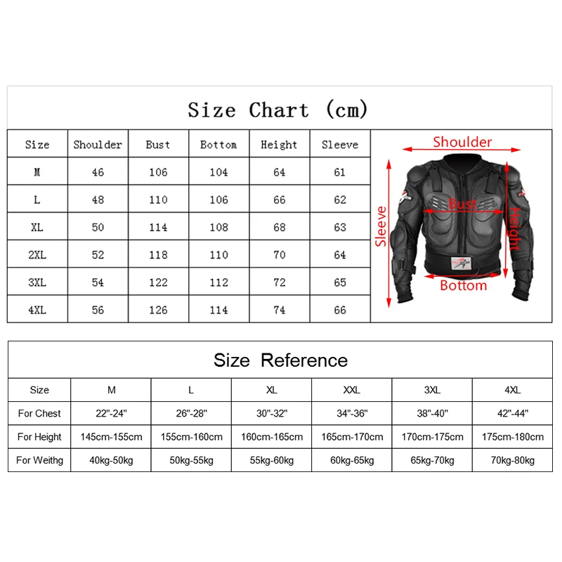 2020 Motorcycle Jacket Men Full Body Motorcycle Armor Motocross Racing Moto Jacket Riding Motorbike Protection Size M-4XL
2020 Motorcycle Jacket Men Full Body Motorcycle Armor Motocross Racing Moto Jacket Riding Motorbike Protection Size M-4XL