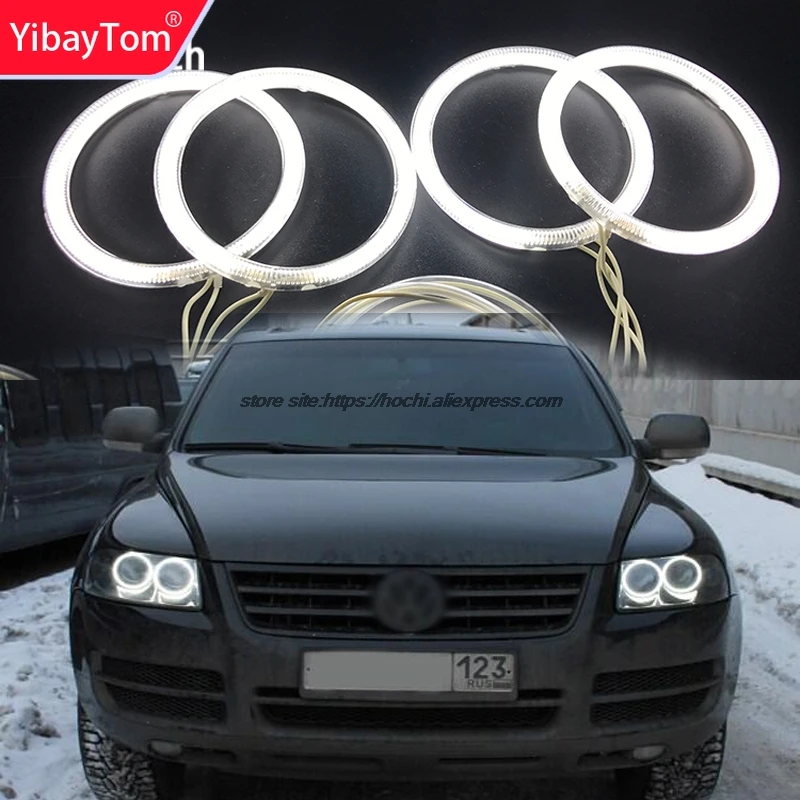 YibayTom ccfl angel eyes kit white 6000k ccfl halo rings headlight for Volkswagen VW Touareg 2003 2004 2005 2006
YibayTom ccfl angel eyes kit white 6000k ccfl halo rings headlight for Volkswagen VW Touareg 2003 2004 2005 2006