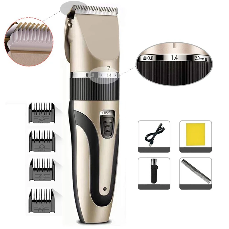 Mens Hair Clippers Cordless Hair Trimmer Haircut Grooming Kit for Men Beard Trimmer Rechargeable
Mens Hair Clippers Cordless Hair Trimmer Haircut Grooming Kit for Men Beard Trimmer Rechargeable