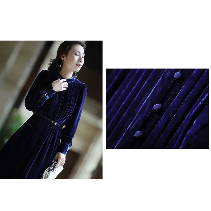 New 2021 Retro Vintager long sleeve high waist dress Turtleneck Women Elegant party Midi Dress
New 2021 Retro Vintager long sleeve high waist dress Turtleneck Women Elegant party Midi Dress