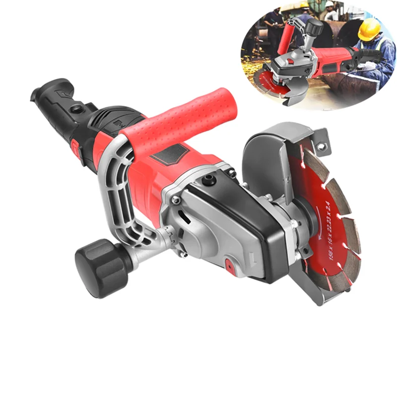 1800W Single Chip Stone Cutting Machine Concrete With Water And Dustless Grooving Slotting Machine For Waterborne Road Doors
1800W Single Chip Stone Cutting Machine Concrete With Water And Dustless Grooving Slotting Machine For Waterborne Road Doors