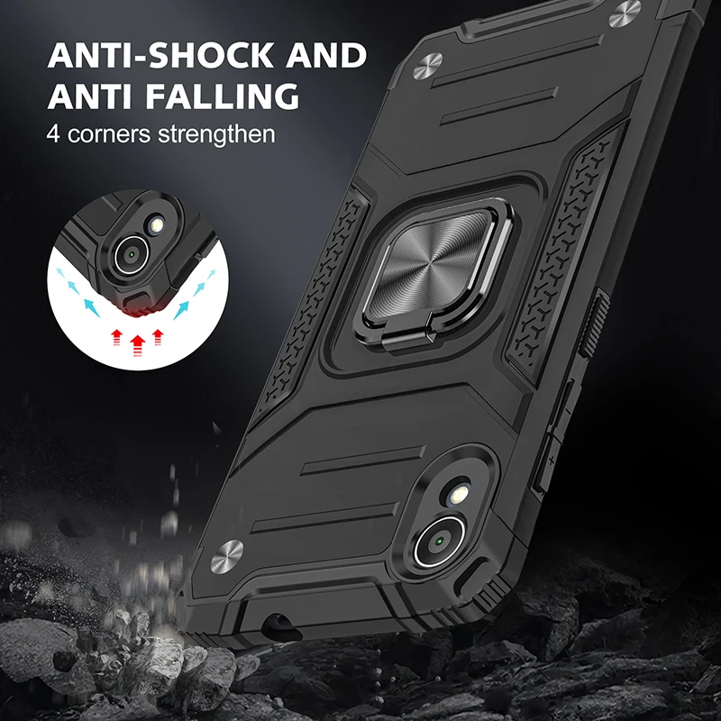 Armor Shockproof Case For Asus ZenFone Live L1 ZA550KL Zenfone 4 Max ZC554KL Magnetic Metal Ring Stand Holder Protective Cover
Armor Shockproof Case For Asus ZenFone Live L1 ZA550KL Zenfone 4 Max ZC554KL Magnetic Metal Ring Stand Holder Protective Cover