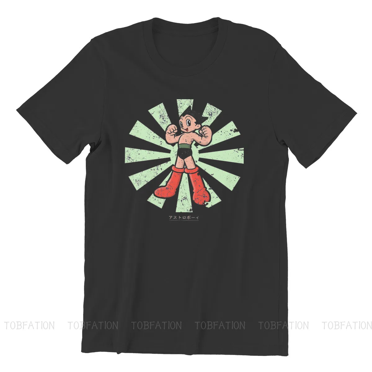 Tetsuwan Atom аниме Астро мальчик манга Ретро японская основная футболка для мужчин