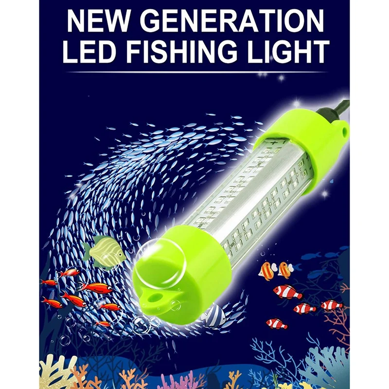 18W DC 12V LED Fish Attracting Light Fishing Lure Bait Fishing Finder Light Submersible Underwater Fishing Light
18W DC 12V LED Fish Attracting Light Fishing Lure Bait Fishing Finder Light Submersible Underwater Fishing Light