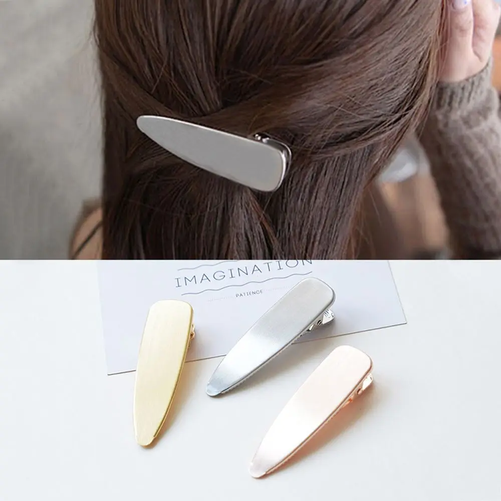 Retro Brushed Matte Metal Hairpin Simple Wild Smooth Face Hairclip Bangs Clip Hair Styling Accessories Women Girls Gifts
Retro Brushed Matte Metal Hairpin Simple Wild Smooth Face Hairclip Bangs Clip Hair Styling Accessories Women Girls Gifts