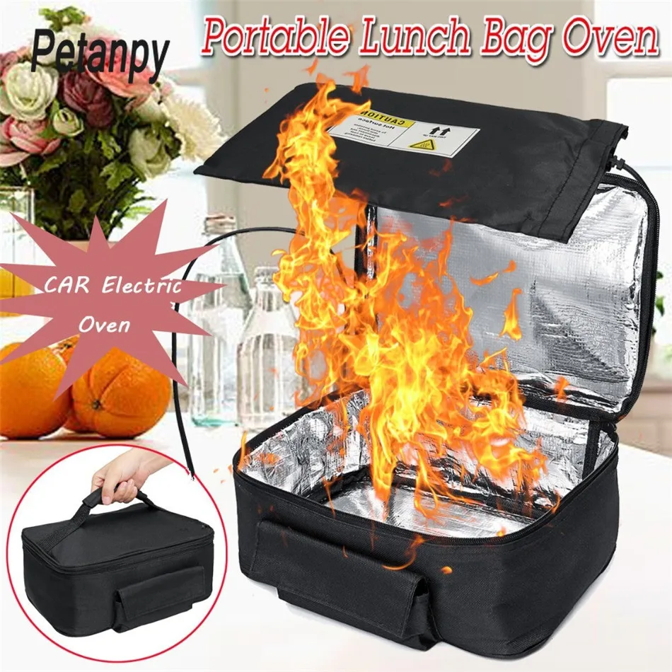 New 220V/110V Portable Mini Personal Lunch Oven Bag Instant Food Heater Warmer Electric Oven PE Alloy Heating Lunch Box Office
New 220V/110V Portable Mini Personal Lunch Oven Bag Instant Food Heater Warmer Electric Oven PE Alloy Heating Lunch Box Office