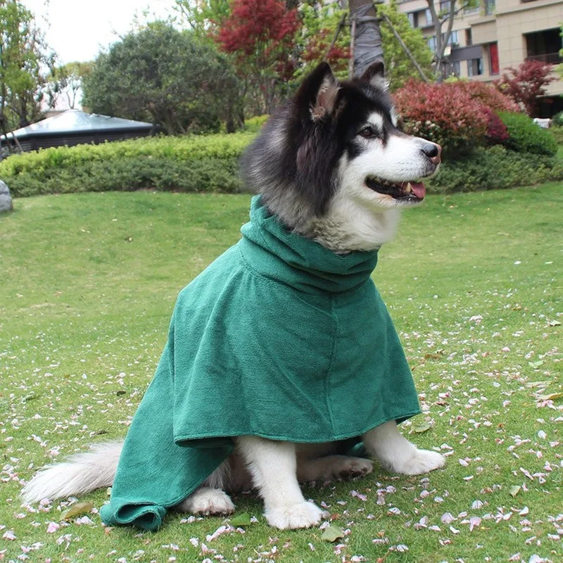 Absorbent Microfiber Dog Bathrobe Thickened Puppy Bath Towel Warm Small Large Pet Cloak Soft Pajamas Coat For Dog Cat Pets
Absorbent Microfiber Dog Bathrobe Thickened Puppy Bath Towel Warm Small Large Pet Cloak Soft Pajamas Coat For Dog Cat Pets