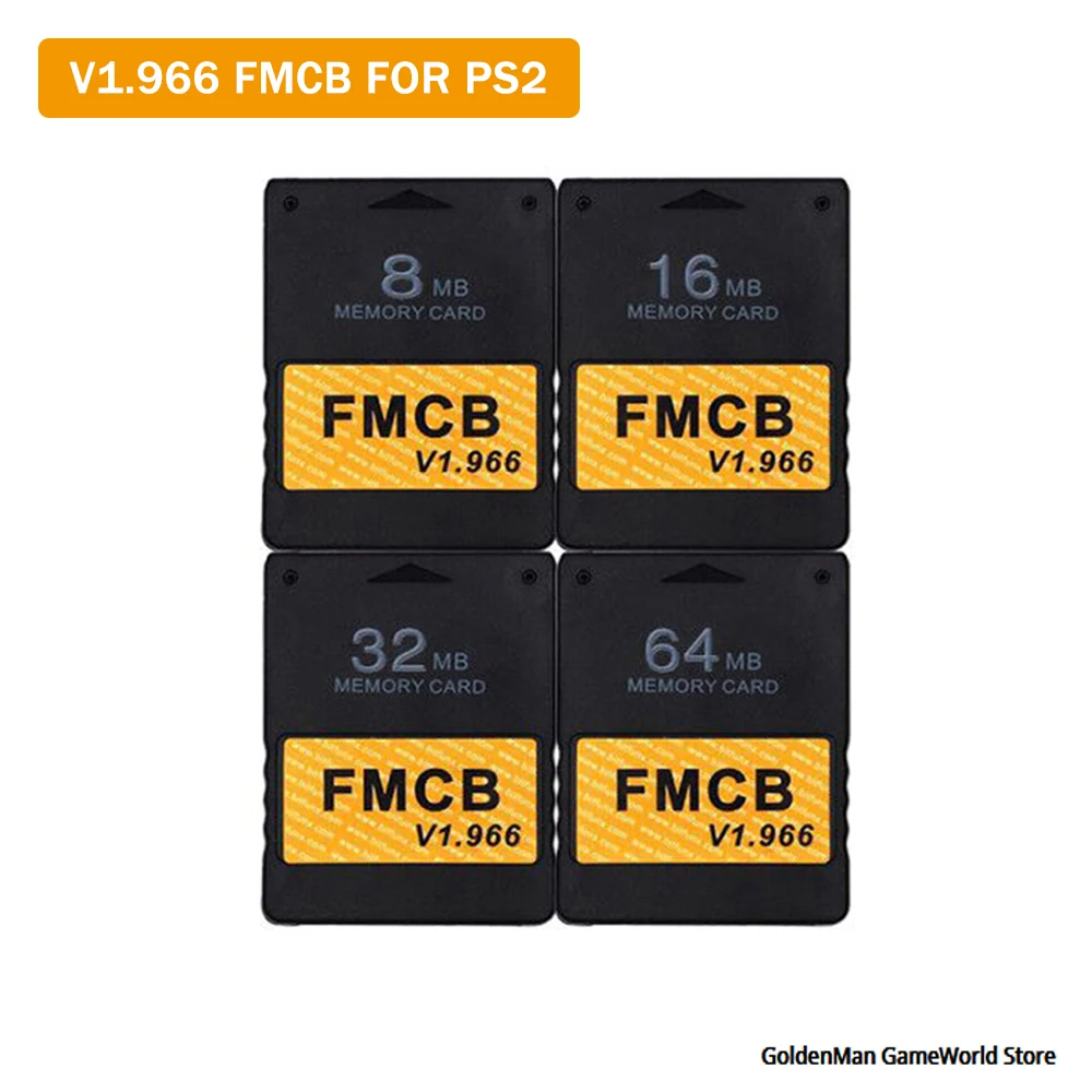 FMCB v1.966 8MB/16MB/32MB/64MB Free McBoot for For Playstation2 PS2 Game Consoles
FMCB v1.966 8MB/16MB/32MB/64MB Free McBoot for For Playstation2 PS2 Game Consoles