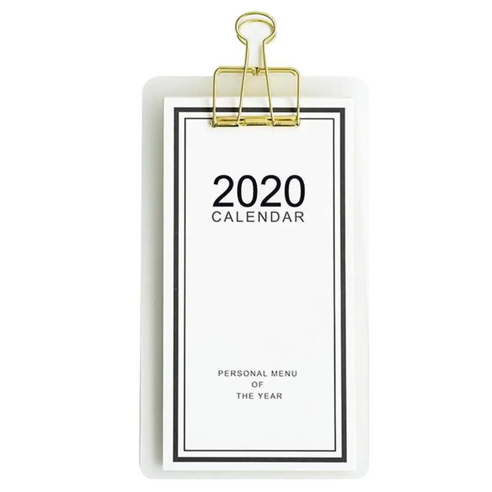 2020 Menu-style Calendar Simple Innovative Custom DIY Desk Calendar Small Wall Schedule Manager Planner School Office Stationery
2020 Menu-style Calendar Simple Innovative Custom DIY Desk Calendar Small Wall Schedule Manager Planner School Office Stationery