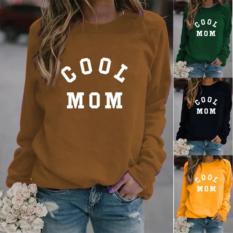 Women Hoodie Cool Mom Letter Printed Hoodies Women Fleece Long Sleeve O Neck Loose Sweatshirt Girls Pullovers Winterjavascript:
Women Hoodie Cool Mom Letter Printed Hoodies Women Fleece Long Sleeve O Neck Loose Sweatshirt Girls Pullovers Winterjavascript: