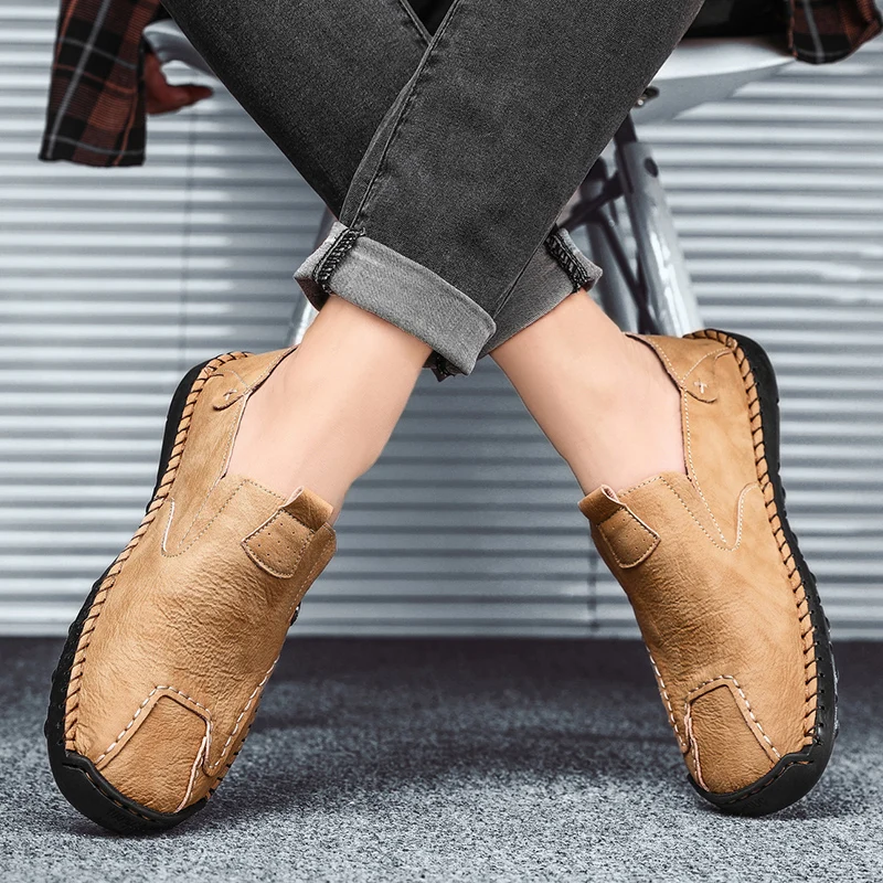 Fashion Men Casual Shoes Shoes Casual Men Mens Leather Sneaker Man Shoe Men's Fashion Sneakers Leisure For Sport Black Male
Fashion Men Casual Shoes Shoes Casual Men Mens Leather Sneaker Man Shoe Men's Fashion Sneakers Leisure For Sport Black Male