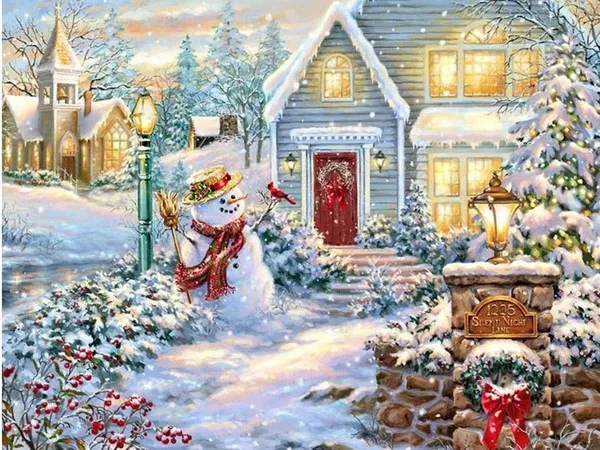 Full Square Diamond Embroidery Sale Winter Landscape Diamond Mosaic Snow Scenery Diamond Painting Cross Stitch Rhinestone
Full Square Diamond Embroidery Sale Winter Landscape Diamond Mosaic Snow Scenery Diamond Painting Cross Stitch Rhinestone