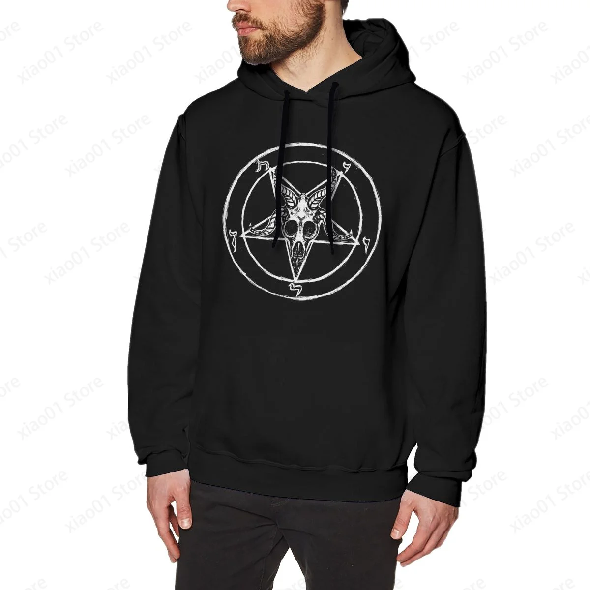 Baphomet Pentagram Hoodie Sweatshirts Fashion Graphics Harajuku Streetwear Hoodies
Baphomet Pentagram Hoodie Sweatshirts Fashion Graphics Harajuku Streetwear Hoodies
