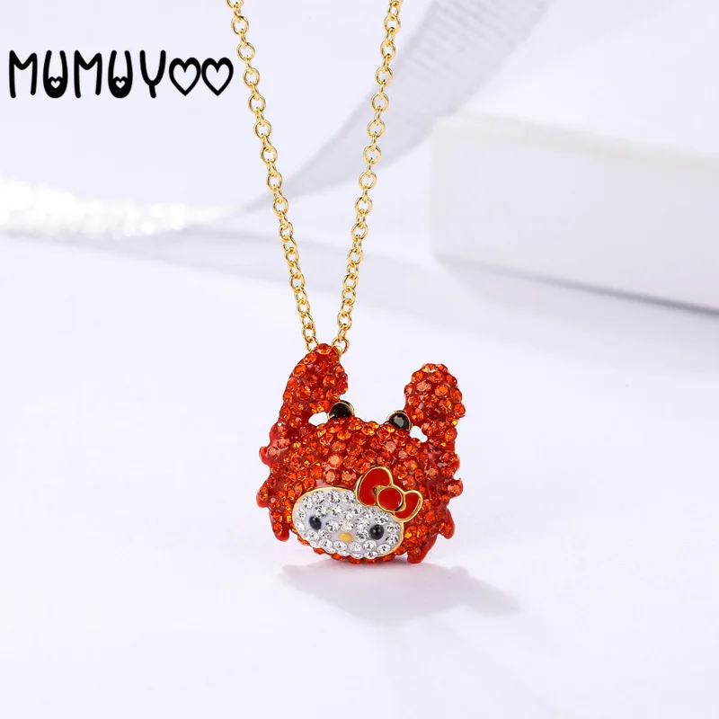 Fashion jewelry high quality swa, charm classic simplecute cat red crab pendant necklace female jewelry
Fashion jewelry high quality swa, charm classic simplecute cat red crab pendant necklace female jewelry