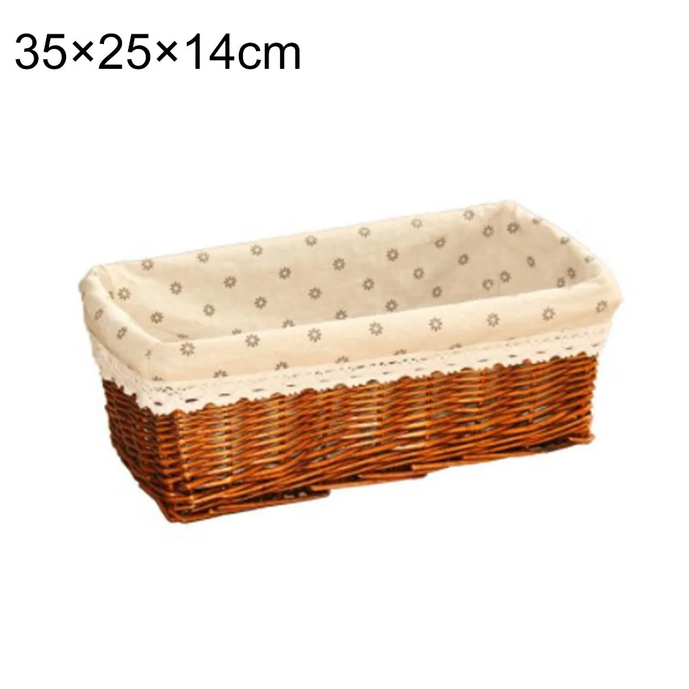 1pc 30×20×12 35×25×14 Woven Storage Basket Wicker Storage Basket Supermarket Display Hand-woven Rattan Storage Basket
1pc 30×20×12 35×25×14 Woven Storage Basket Wicker Storage Basket Supermarket Display Hand-woven Rattan Storage Basket