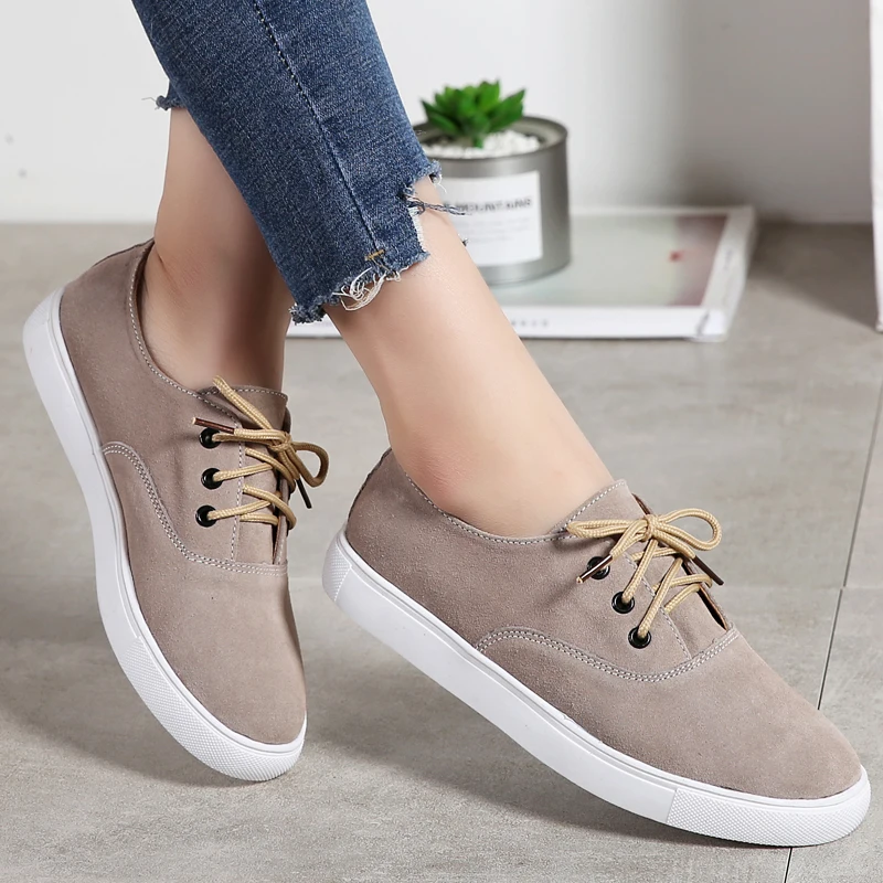 Spring Autumn Shoes Woman Genuine Leather Women Flats Slip On Women's Loafers Female skate shoes ladies shoes
Spring Autumn Shoes Woman Genuine Leather Women Flats Slip On Women's Loafers Female skate shoes ladies shoes
