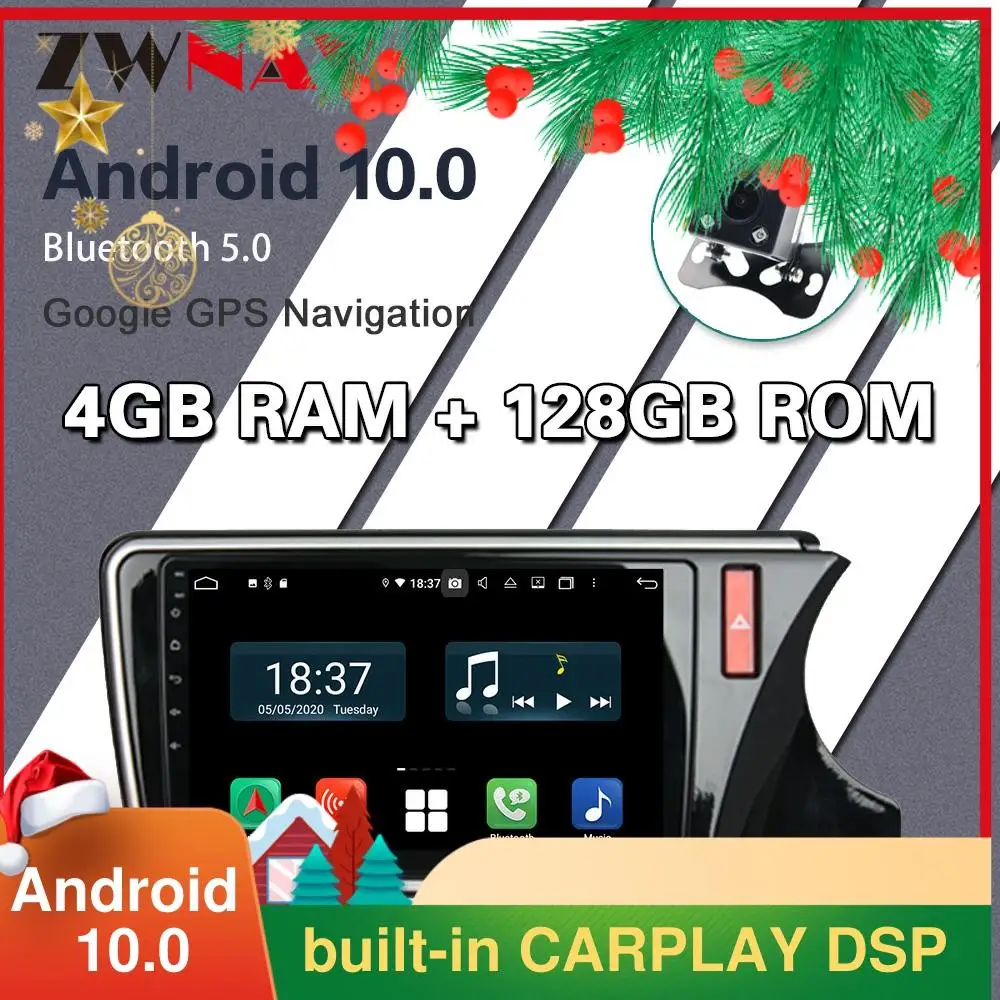 128GB Android car radio stereo multimedia player for Honda CITY RHD with gps navigation 2014-2019 CARPLAY
128GB Android car radio stereo multimedia player for Honda CITY RHD with gps navigation 2014-2019 CARPLAY