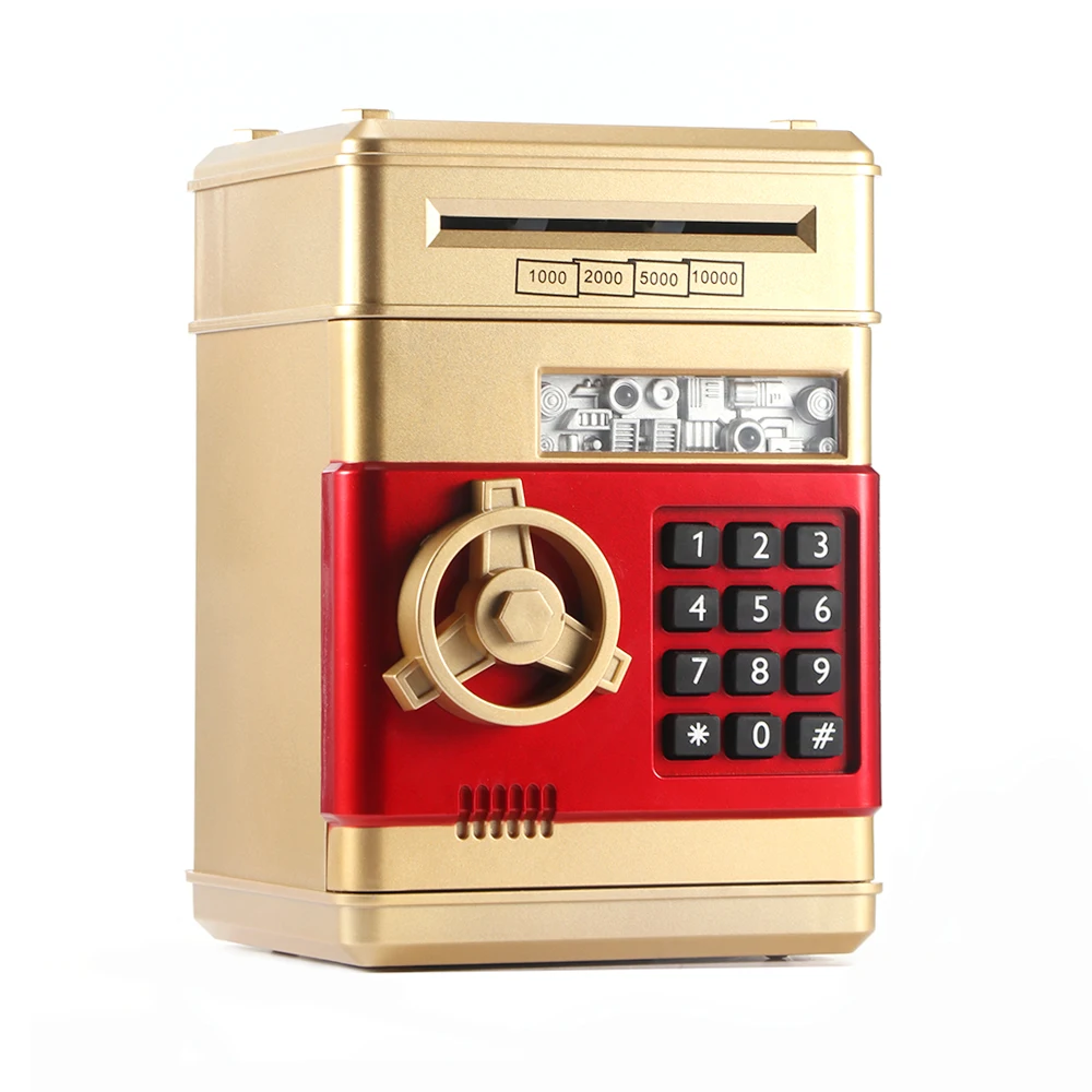 Youool Electronic Piggy Bank ATM Password Money Box Cash Coins Saving ATM Bank Safe Box Auto Scroll Paper Banknote Gift For Kids
Youool Electronic Piggy Bank ATM Password Money Box Cash Coins Saving ATM Bank Safe Box Auto Scroll Paper Banknote Gift For Kids