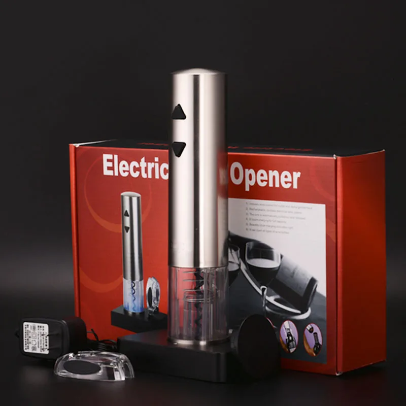 High-end electric wine bottle opener Home grape wine bottle opener Full automatic bottle opener set charging
High-end electric wine bottle opener Home grape wine bottle opener Full automatic bottle opener set charging