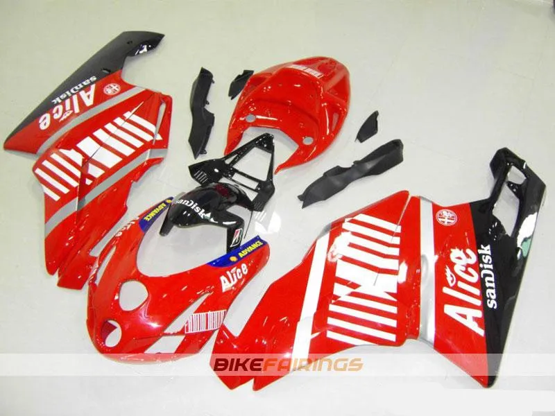 New Style Injection ABS Motorcycle Full Fairings Kit Fit for Ducati 749 999 2003 2004 03 04 Custom Red white
New Style Injection ABS Motorcycle Full Fairings Kit Fit for Ducati 749 999 2003 2004 03 04 Custom Red white