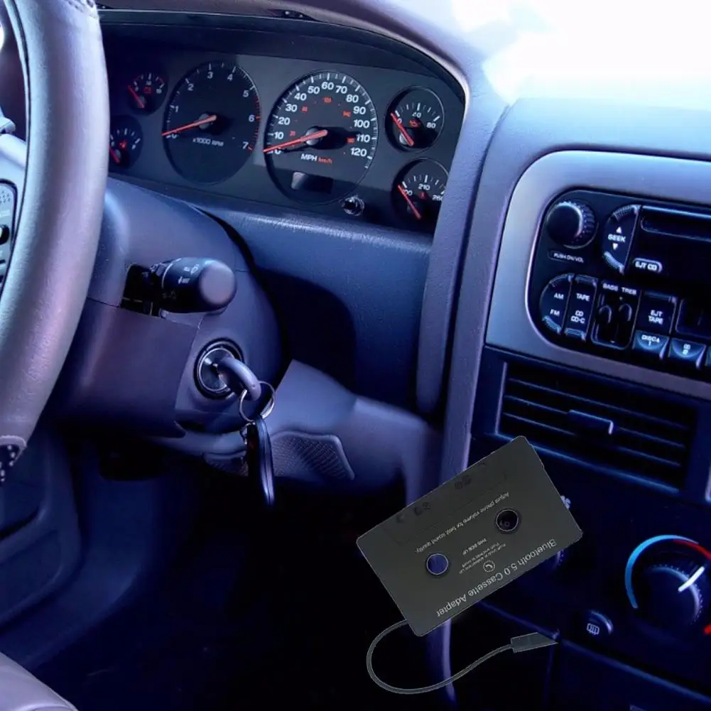 Автомобильная аудиосистема 4 0 Bluetooth AAC/ MP3/ SBC/Стерео кассета для Aux адаптер
