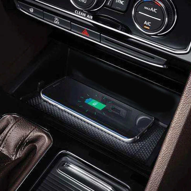 15w Car Qi Wireless Charger Wireless Phone Charger Charging Plate for VW Jetta T-Cross 2019 Teramont Phideon T-roc 2016-2018
15w Car Qi Wireless Charger Wireless Phone Charger Charging Plate for VW Jetta T-Cross 2019 Teramont Phideon T-roc 2016-2018