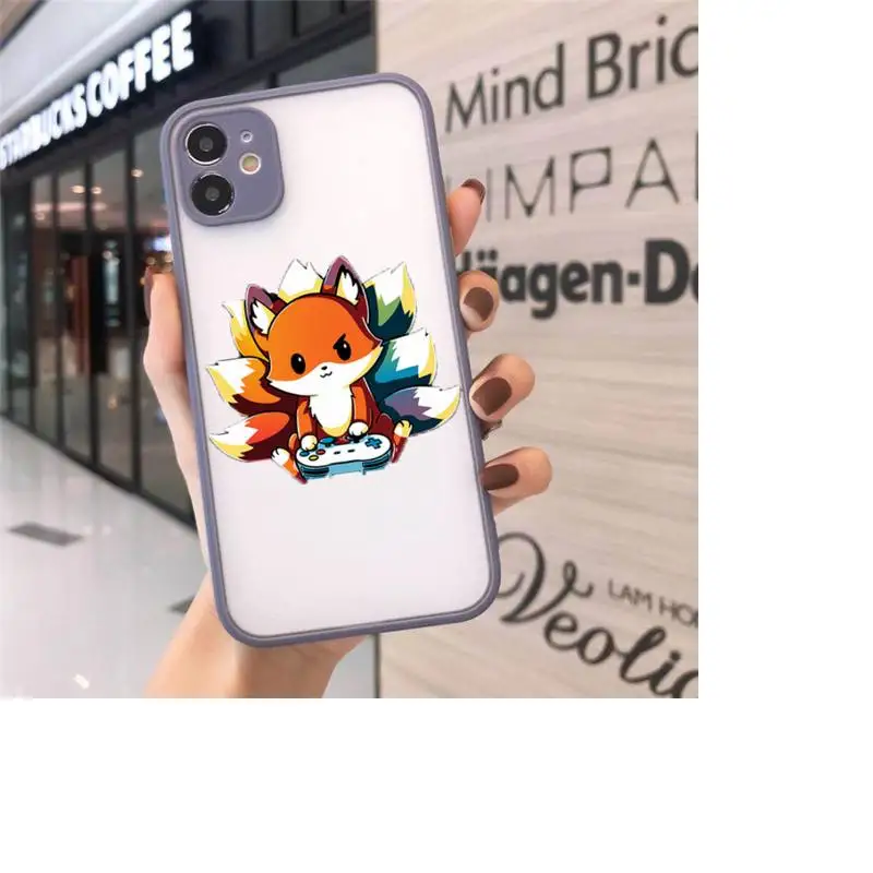 Anime funny foxs lovely cute Phone Case Matte Transparent for iPhone 7 8 11 12 s mini pro X XS XR MAX Plus cover funda
Anime funny foxs lovely cute Phone Case Matte Transparent for iPhone 7 8 11 12 s mini pro X XS XR MAX Plus cover funda
