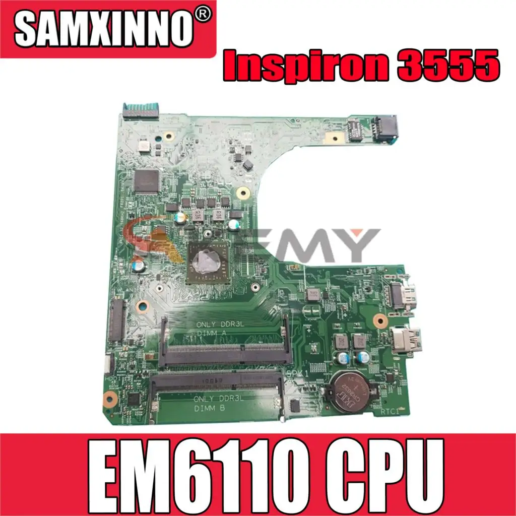 Оригинальная материнская плата для ноутбука DELL Inspiron 3555 EM6110 Процессор материнская плата CN-0517DH 0517DH 15276-1
Оригинальная материнская плата для ноутбука DELL Inspiron 3555 EM6110 Процессор материнская плата CN-0517DH 0517DH 15276-1