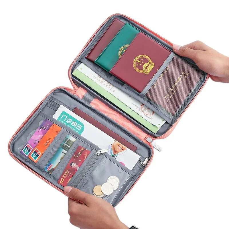 

Обложка для паспорта многофункциональная непромокаемая, держатель для паспорта, органайзер для документов, кредитных карт, аксессуары для ...