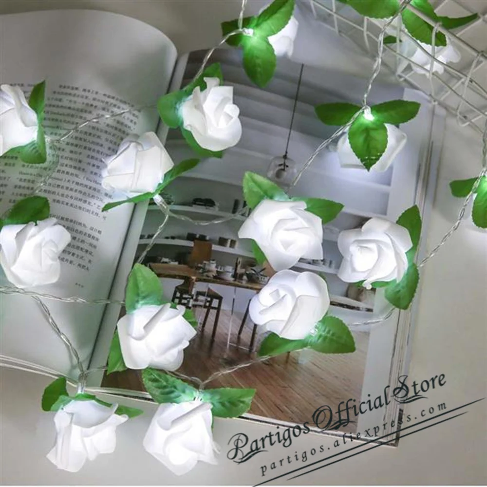10/20pcs LEDs Rose light Foam Rose Fairy String Lights Wedding Valentine's Day Bouquet Party Garland Decor Luminaria Rose
10/20pcs LEDs Rose light Foam Rose Fairy String Lights Wedding Valentine's Day Bouquet Party Garland Decor Luminaria Rose